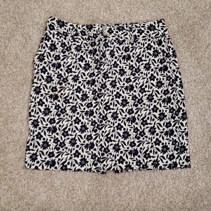 Blue and white skirt- great for 4th of July!